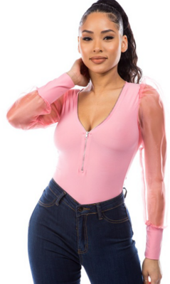 Bodysuit 96% polyester 4% expanded