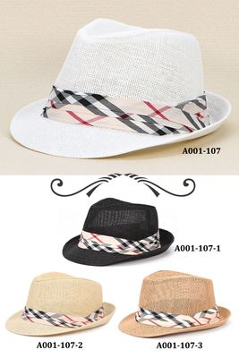 Fedora Sun Hat features a classic trilby design with a shorter brim angled (Copia)