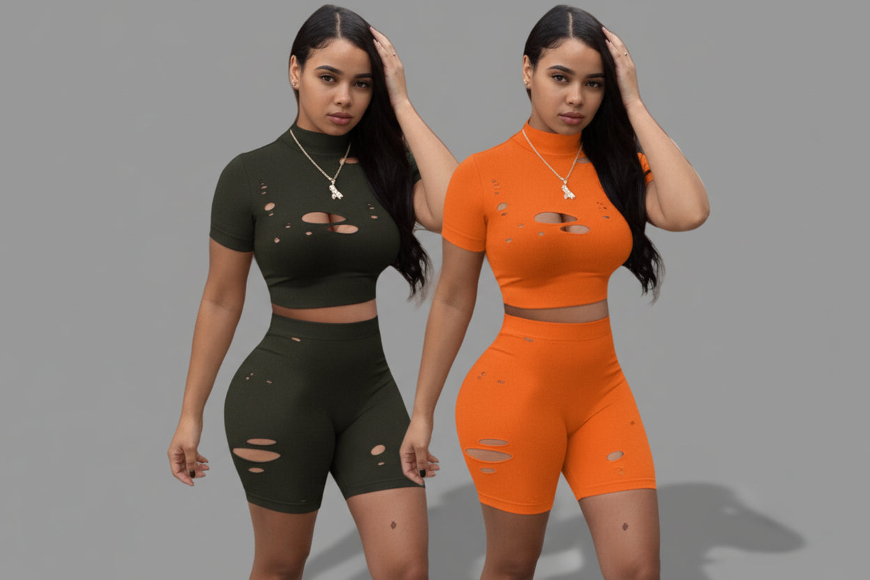 Pants 2 P,S SEXY Orange