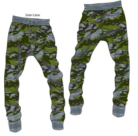 Camo Jogger IN GREEN