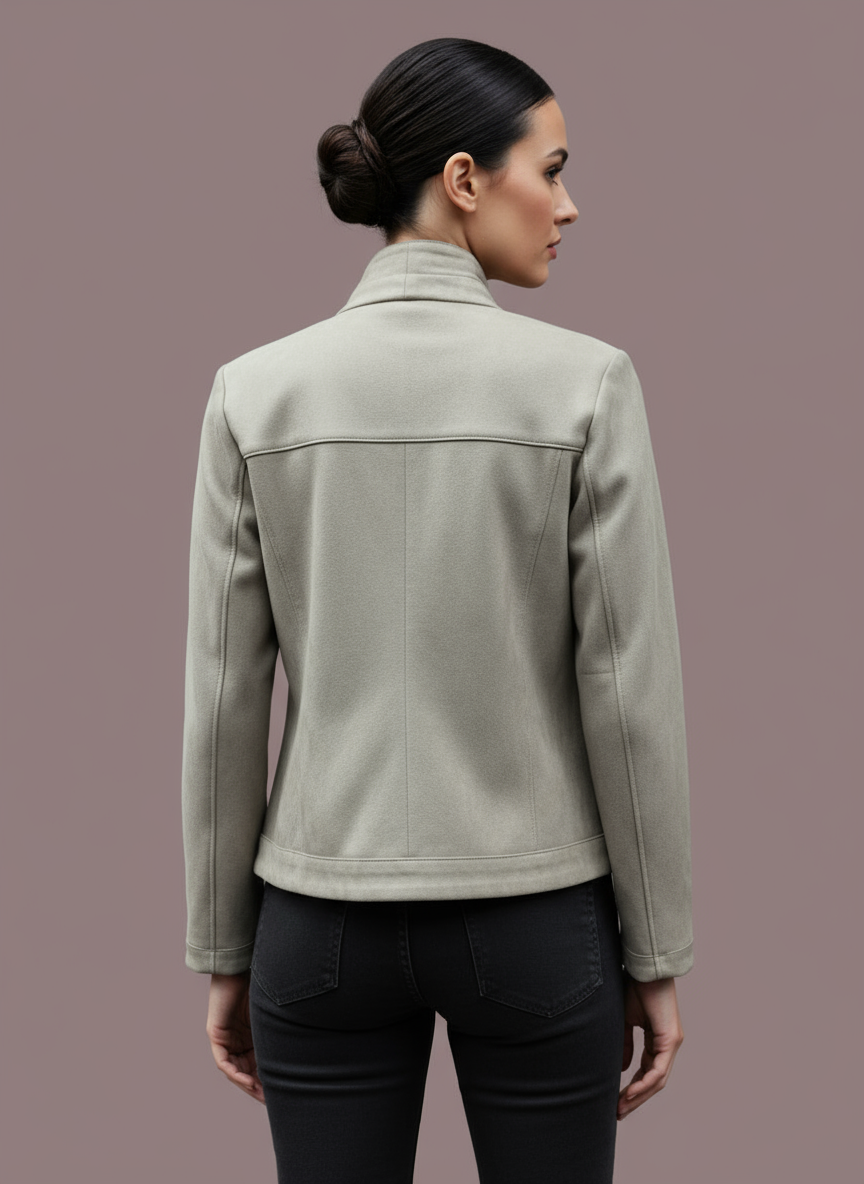 Formal wear blazer in combination with yes but on the sides 2