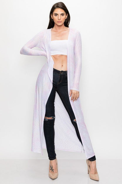 CARDIGAN WITH RHINESTONE.