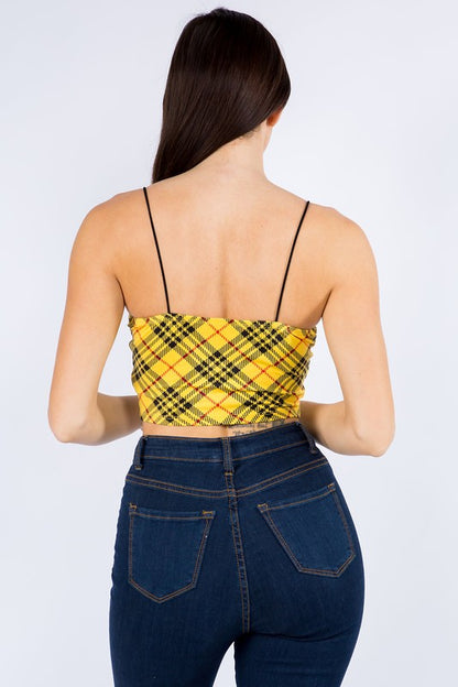 CROP TOP  IN Ivory COLOR