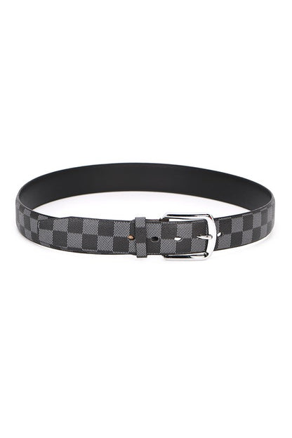 Men belt -Make a big impression.