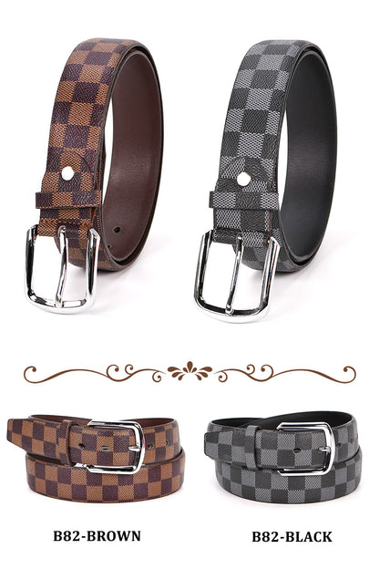 Men belt -Make a big impression.