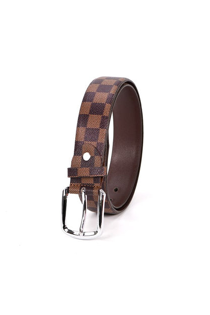 Men belt -Make a big impression.