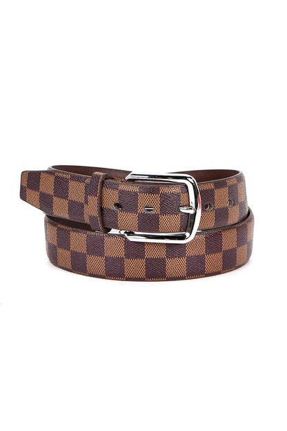 Men belt -Make a big impression.