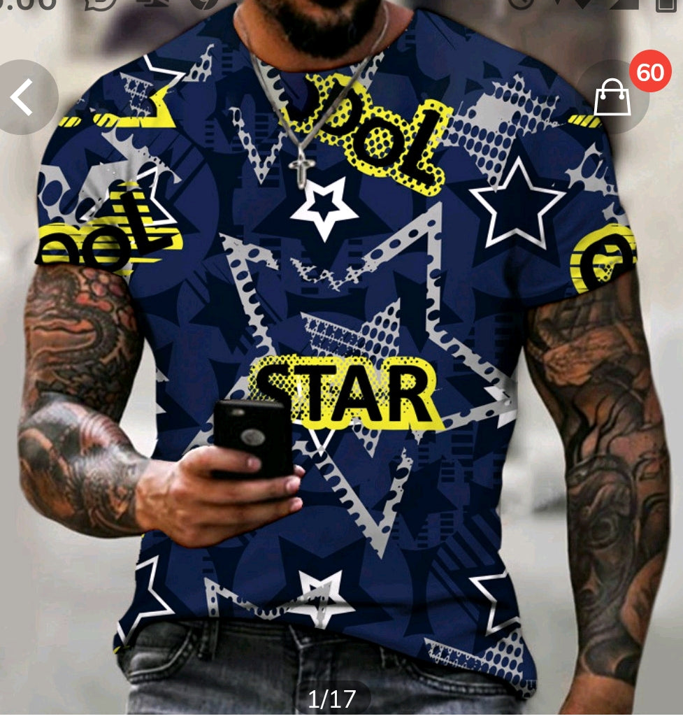 short sleeve shirt with design