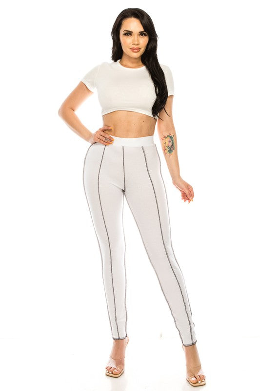 leggings full length great stretch.