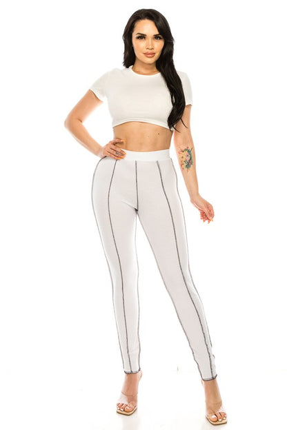 leggings full length great stretch.