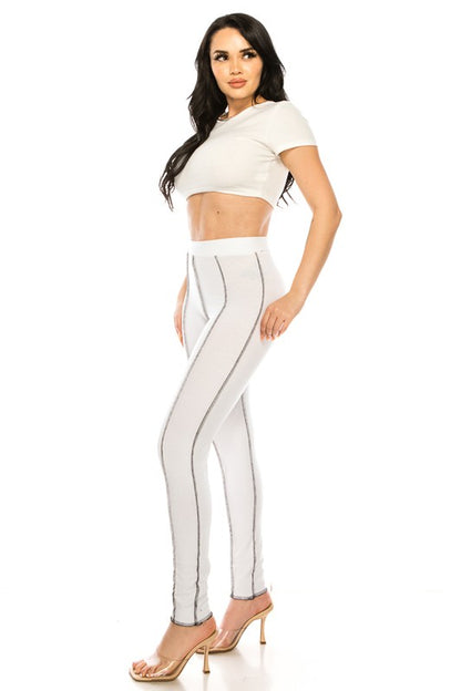 leggings full length great stretch.