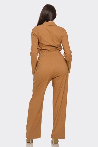 jumpsuit designed for effortless