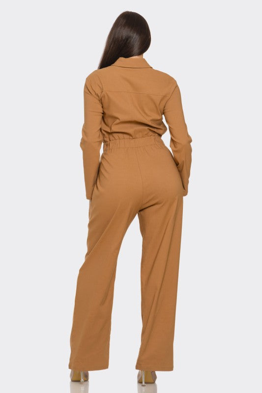 jumpsuit designed for effortless