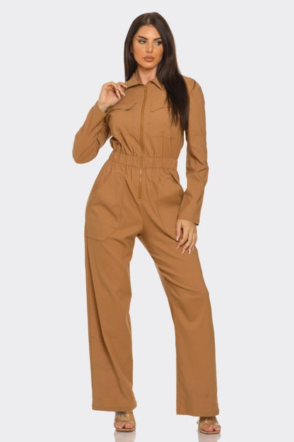 jumpsuit designed for effortless