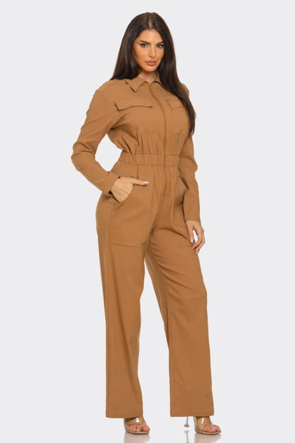 jumpsuit designed for effortless
