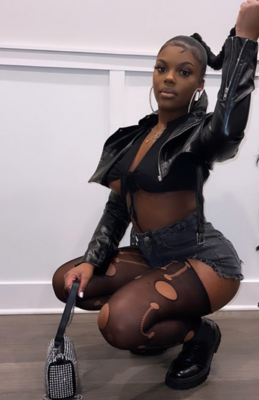 Get fashionable pantyhose designed by a rapper and sexy one size fits all