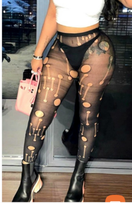 Get fashionable pantyhose designed by a rapper and sexy one size fits all