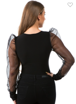 Bodysuit   96% polyester 4% expanded