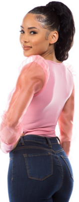 Bodysuit   96% polyester 4% expanded