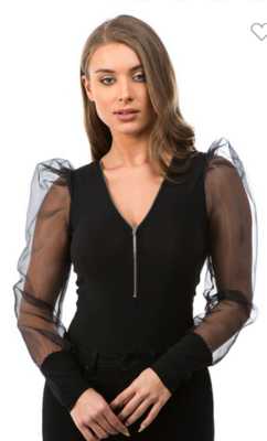 Bodysuit   96% polyester 4% expanded