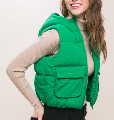Vest With Front Pocket Detail (Copia)