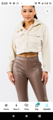 Jacket Purple  mix color