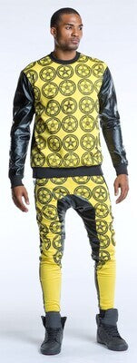 Men's two-piece BLACK