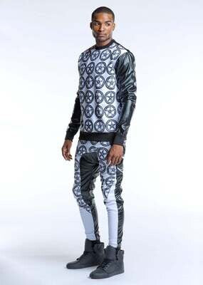 Men's two-piece BLACK