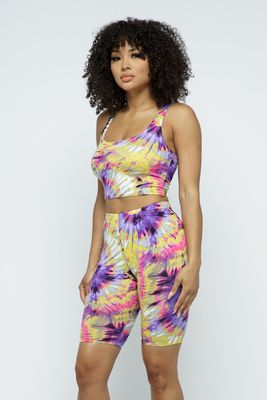 SHORTS BIKER SET.
