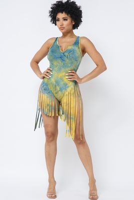 PELELE CON DETALLE DE FLECOSS BLUE MULTI