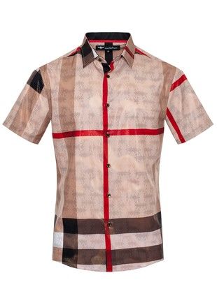 Man. Button Down Short Sleeve Shirt your style game with this versatile top, fashioned