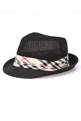 Fedora Sun Hat features a classic trilby design with a shorter brim angled