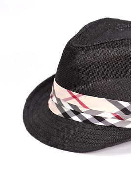 Fedora Sun Hat features a classic trilby design with a shorter brim angled