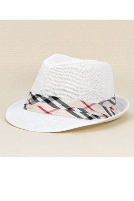 Fedora Sun Hat features a classic trilby design with a shorter brim angled