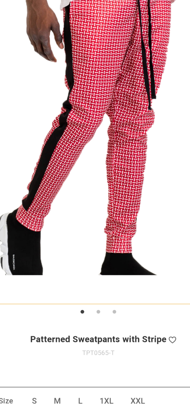 Fashion Outfit Men Casual Side Panel