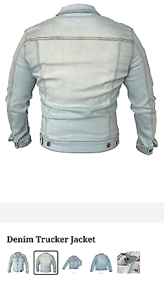 beautiful casual jean jacket for men in different colors red black white blue