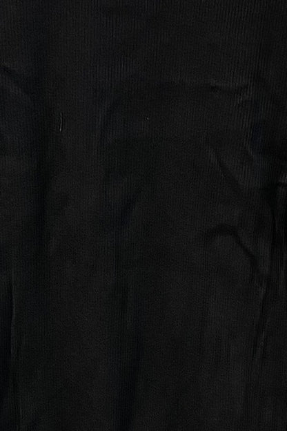 BODYSUIT WITH RUCHED AND CUT OUT IN BLACK