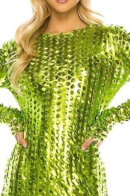Dress Green fishnet dresses