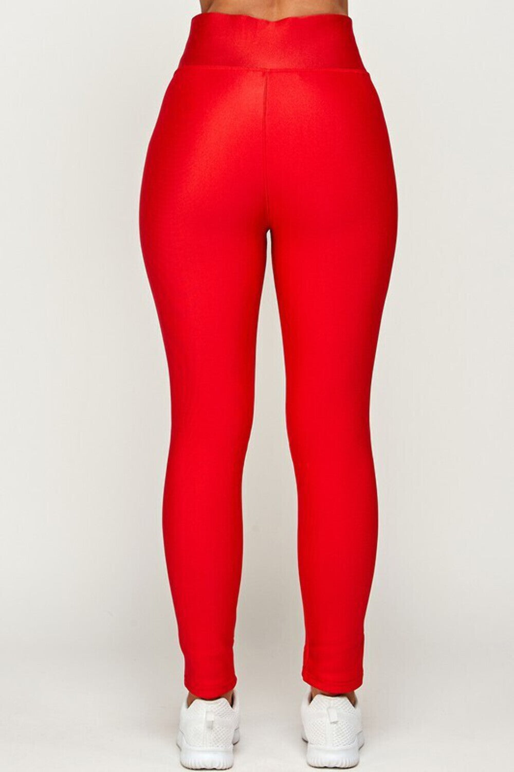 ELEGANT Winter Shiny High-waisted Tech pockets Leggings