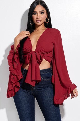RED Princess Blouse