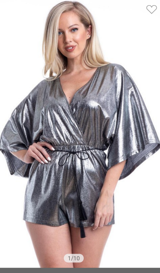 Jumpsuit silver
