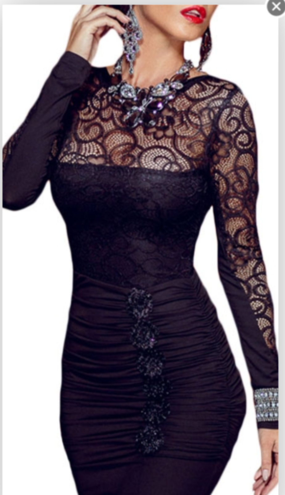 dress occasional in black elegant for out