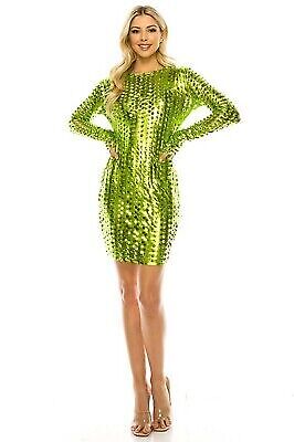 Dress Green fishnet dresses