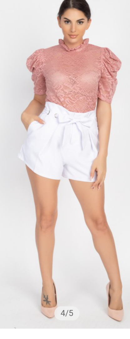 ladies suit pants fashion shorts in white direct sizes