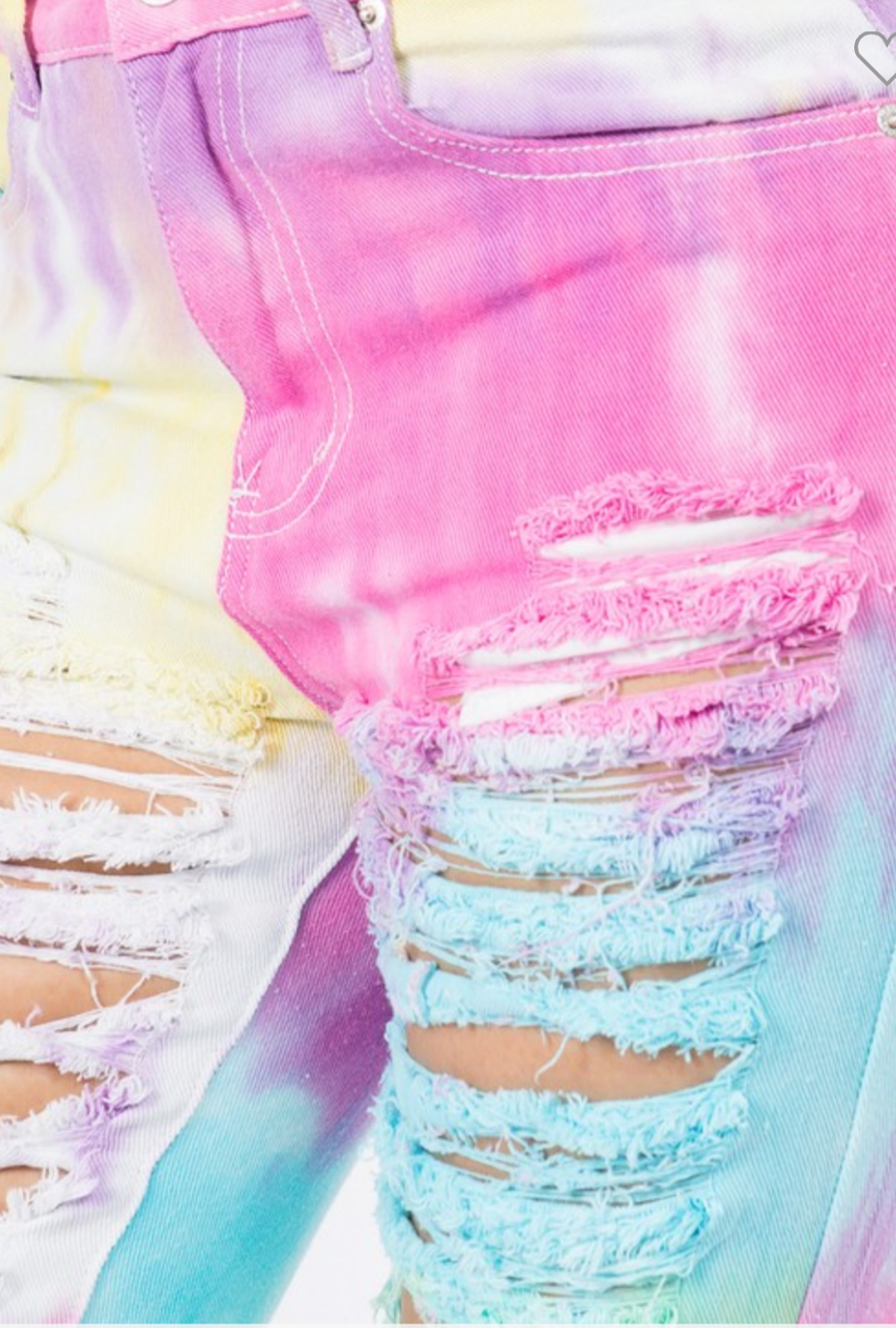 jeans style color mix