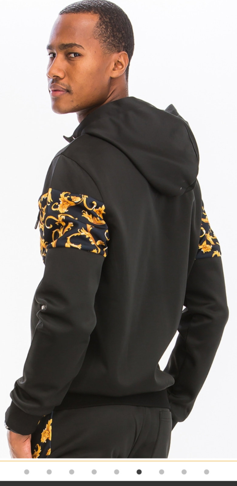 Soul Star Black Men Hoodie