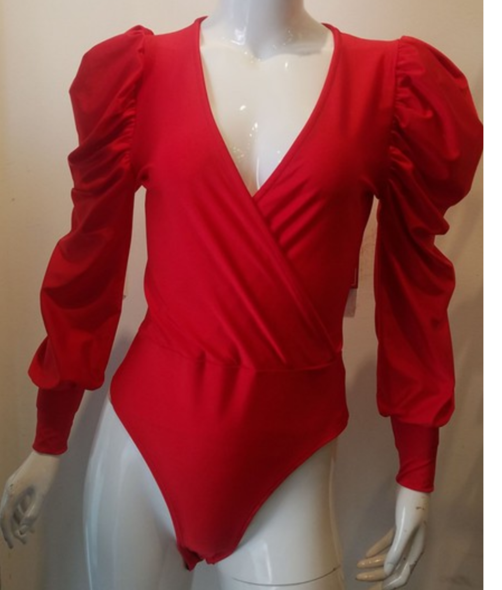 Blouse body Only in red