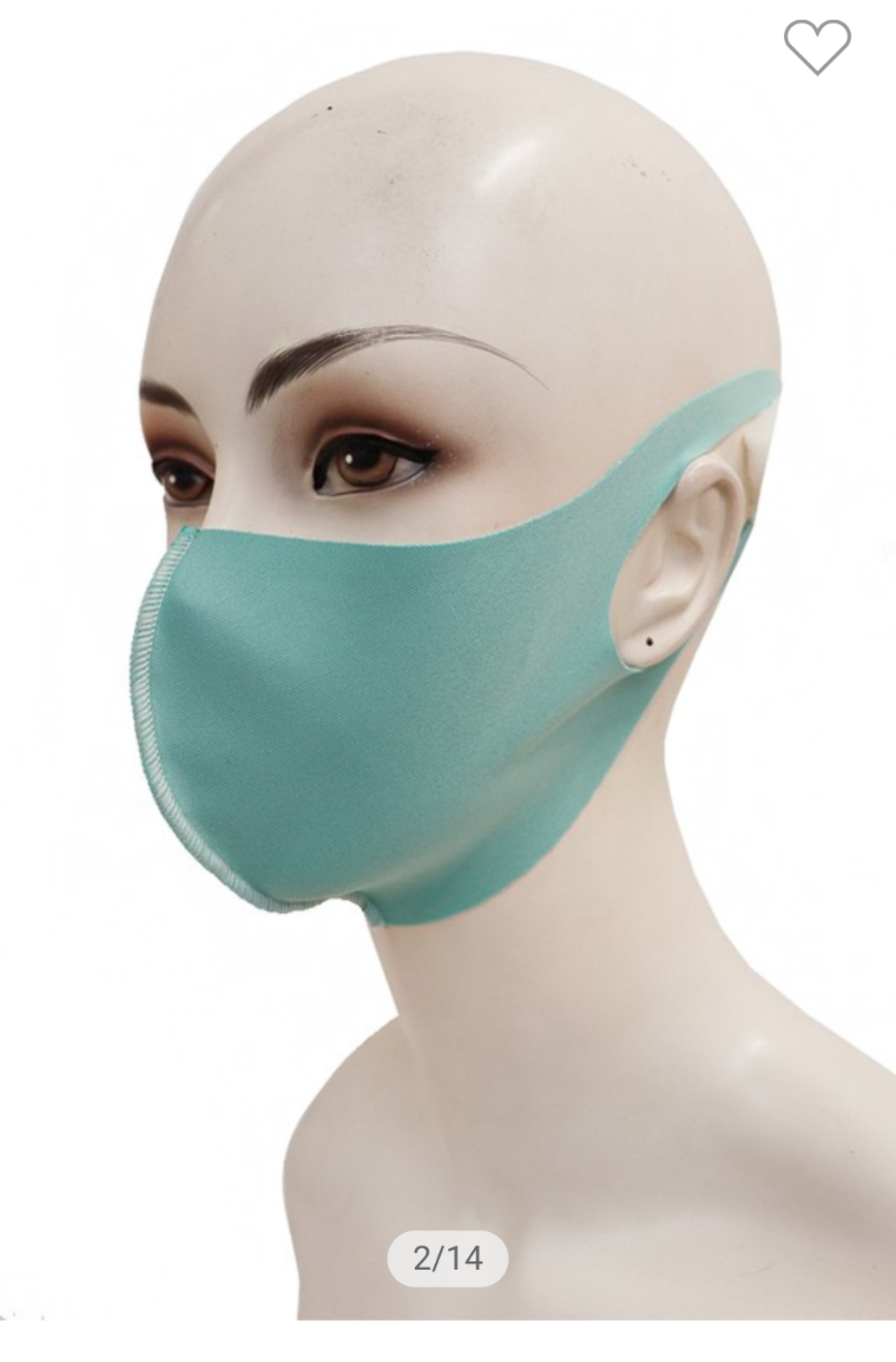 Comfortable Ice silk cotton winter reusable washable face mask