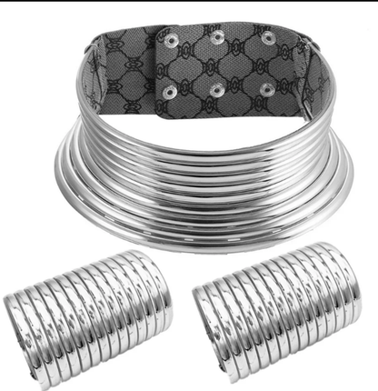 Two-piece neck accessory Beautiful style for