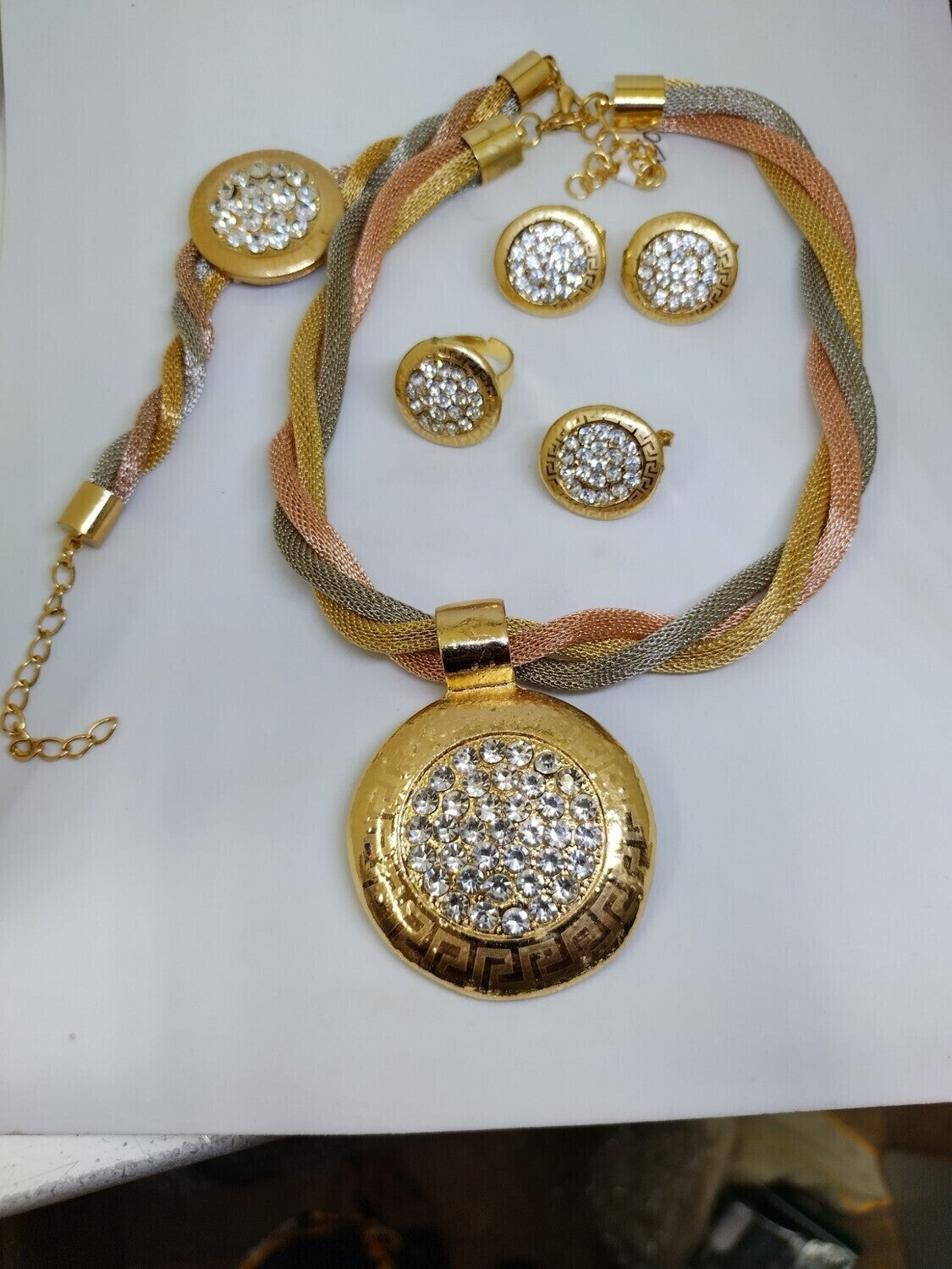 A set of accessories of a few pieces